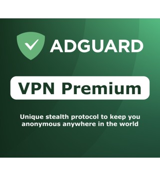 AdGuard VPN Premium 1 Month / 10 Geräte Key GLOBAL